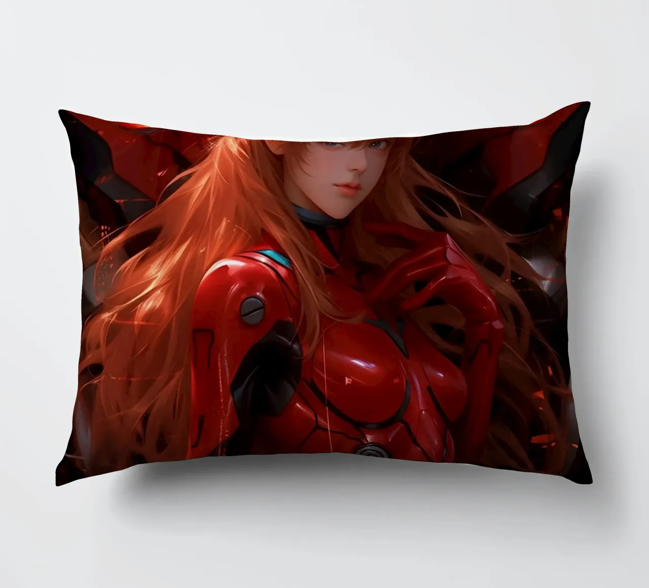Asuka Langley Soryu Neon Genesis Evangelion cuscino da Fleur de Lys
