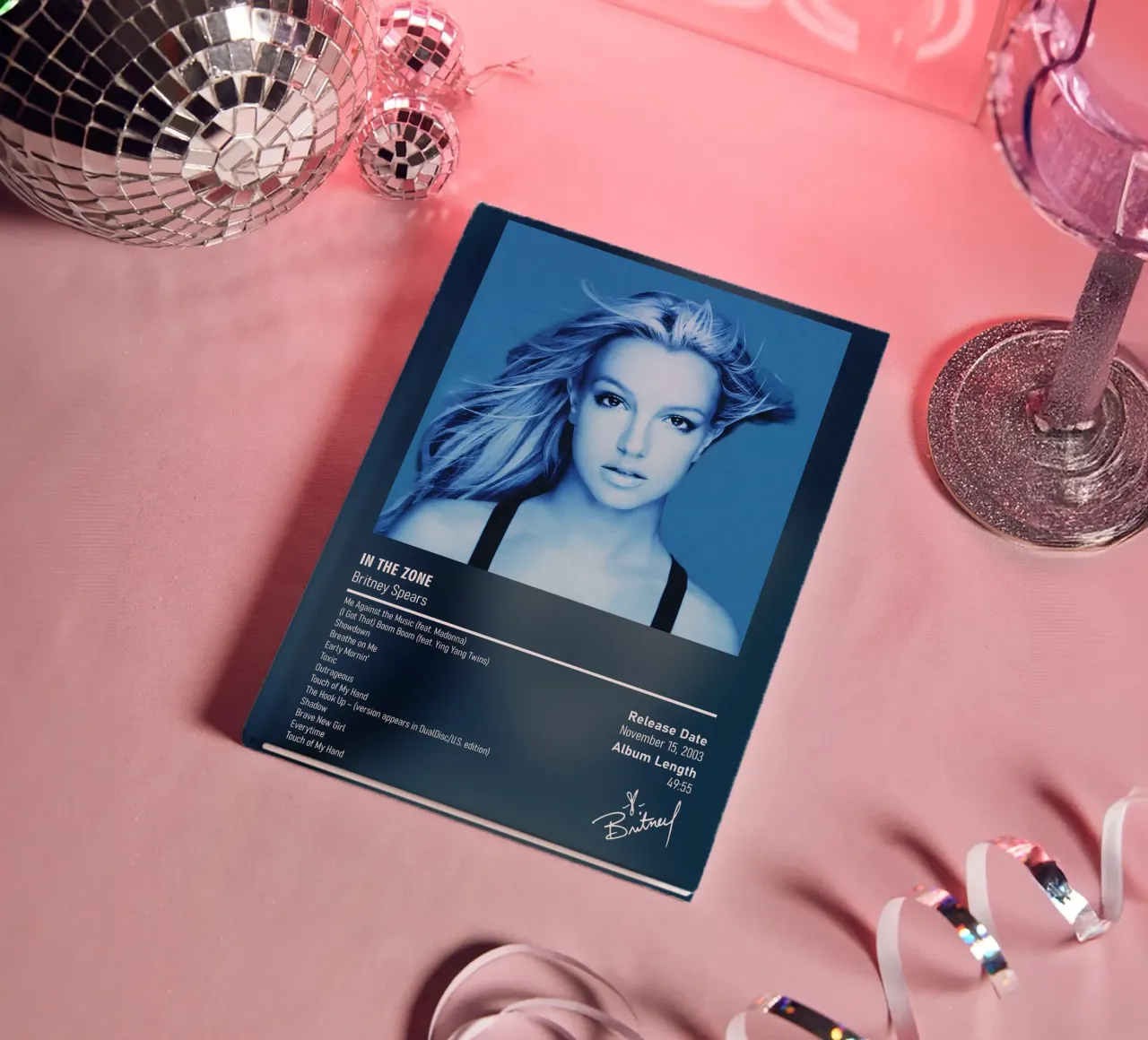 In the Zone (2003) by Britney Spears notebook by DGUnder