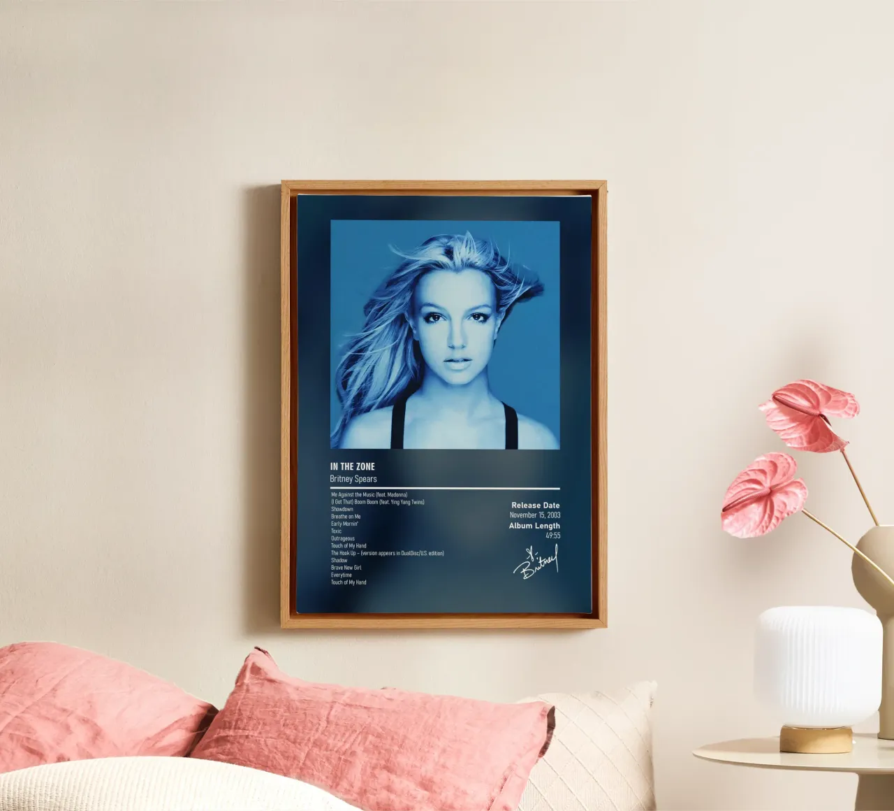 In the Zone (2003) by Britney Spears toile de DGUnder