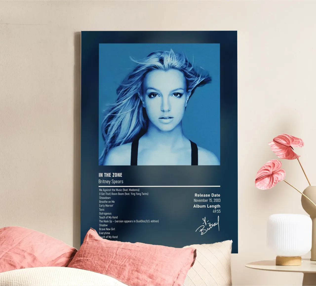 In the Zone (2003) by Britney Spears toile de DGUnder