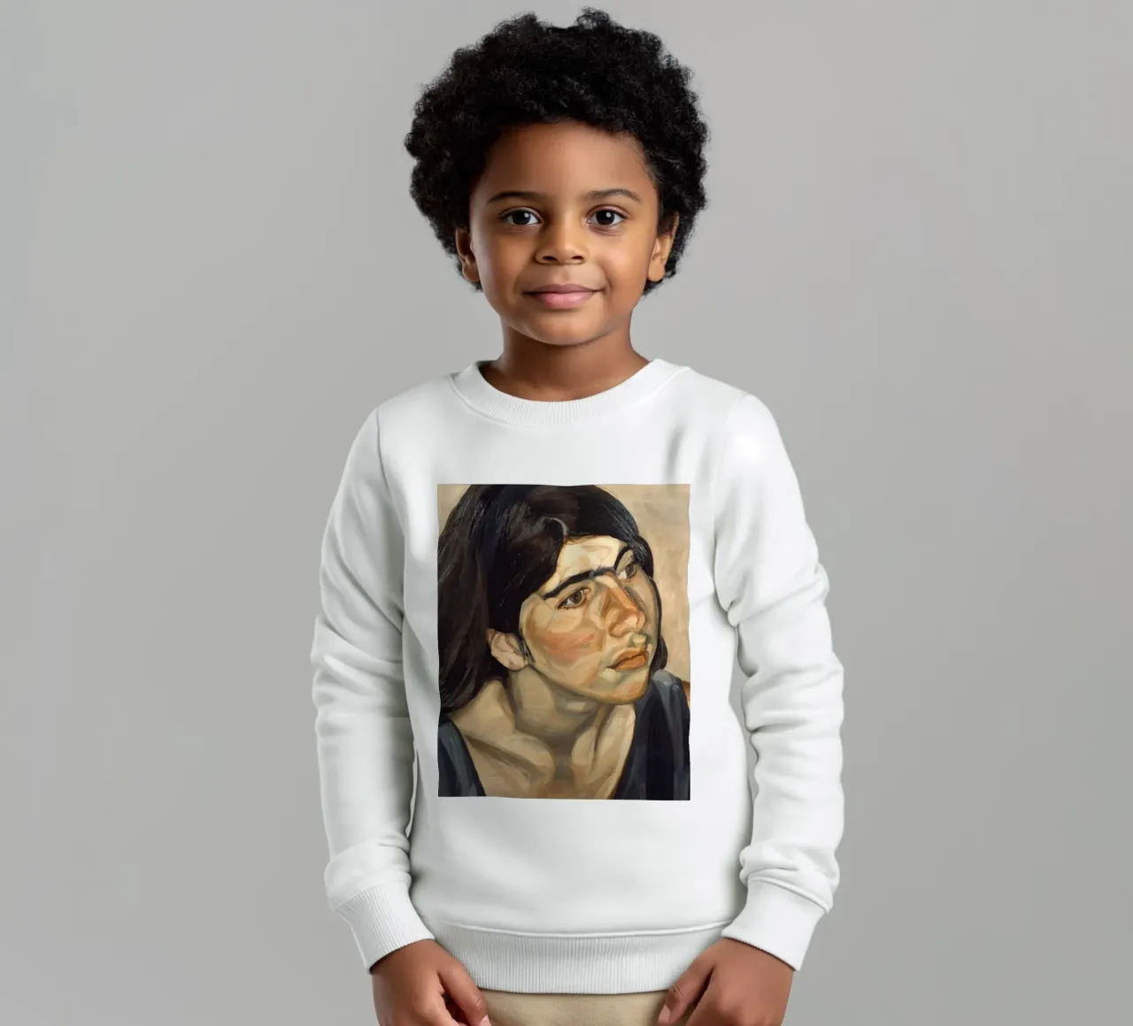 Annie, 1962 - Lucien Freud kinder sweatshirt van julyebayprint