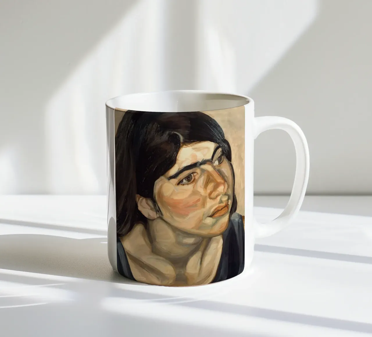 Annie, 1962 - Lucien Freud ceramic mug by julyebayprint