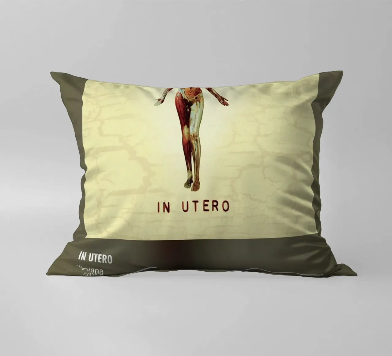 In Utero (1993) by Nirvana cuscino da DGUnder