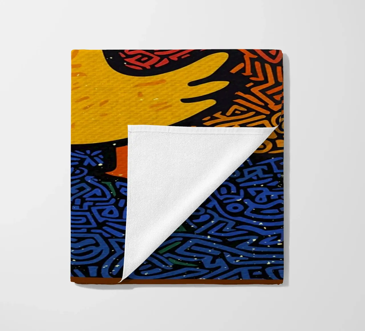 Anatra gialla Pop Art telo mare da VintageDesign