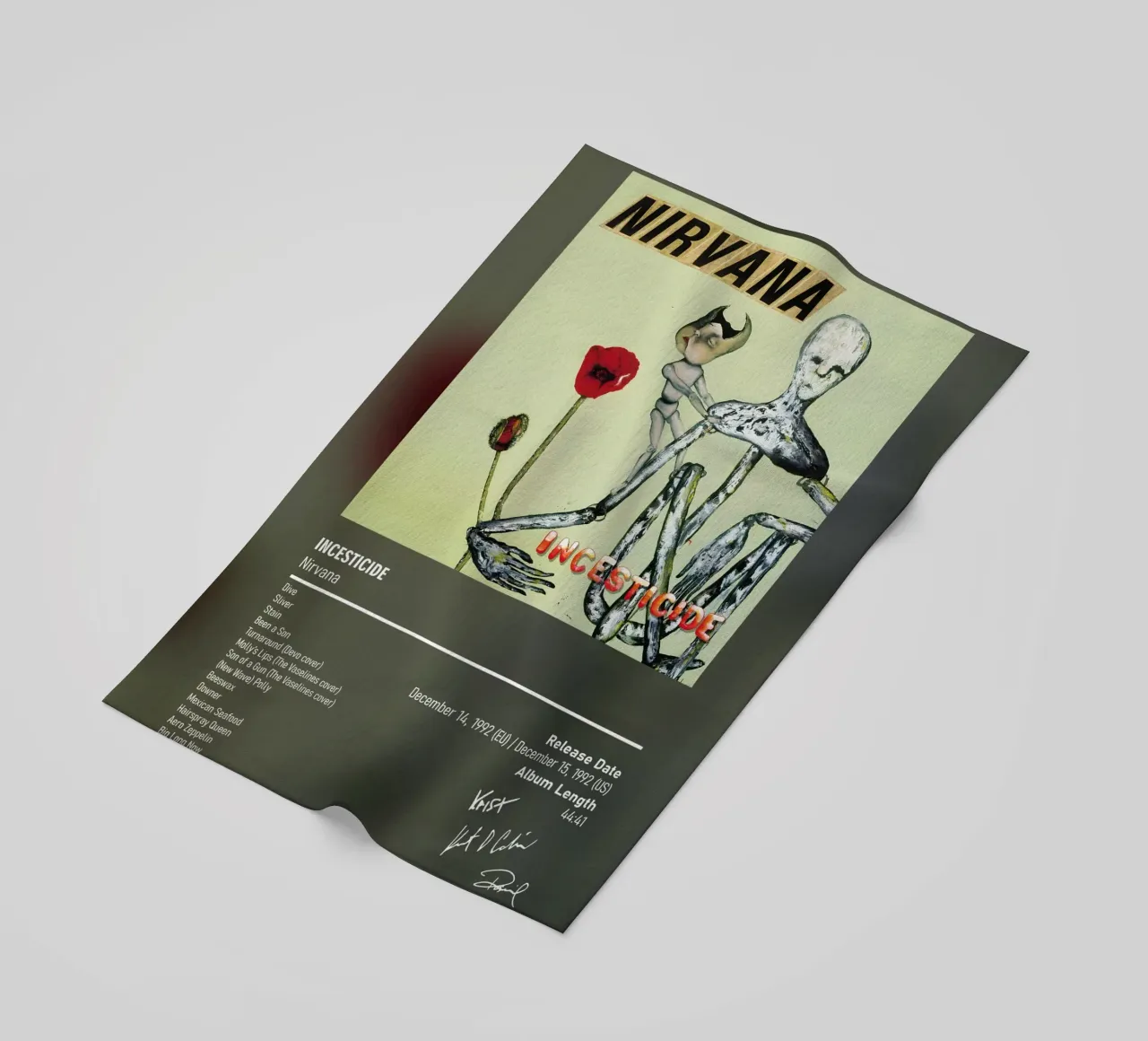 Incesticide (1992) by Nirvana telo mare da DGUnder