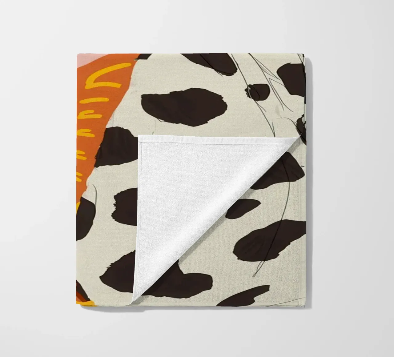 Tournesol Imprimé Vache Chic serviette de plage de Rain Balance