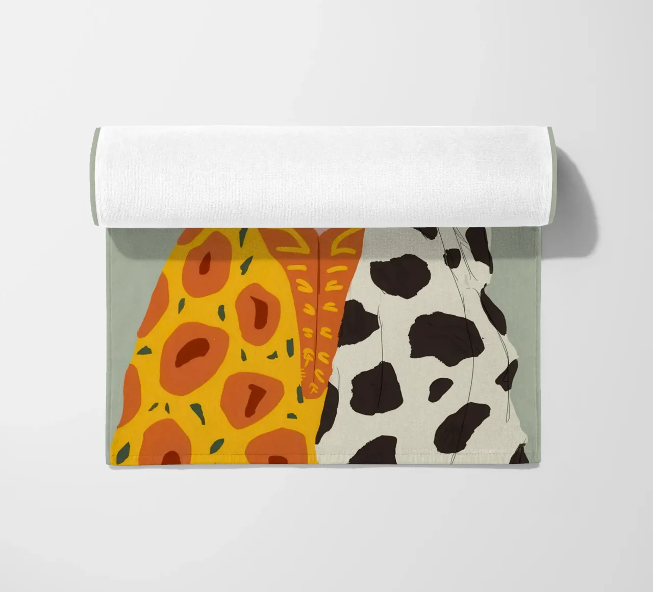 Tournesol Imprimé Vache Chic serviette de plage de Rain Balance