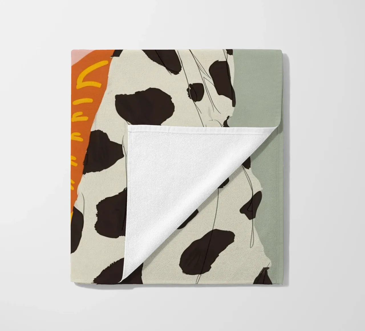 Tournesol Imprimé Vache Chic serviette de plage de Rain Balance