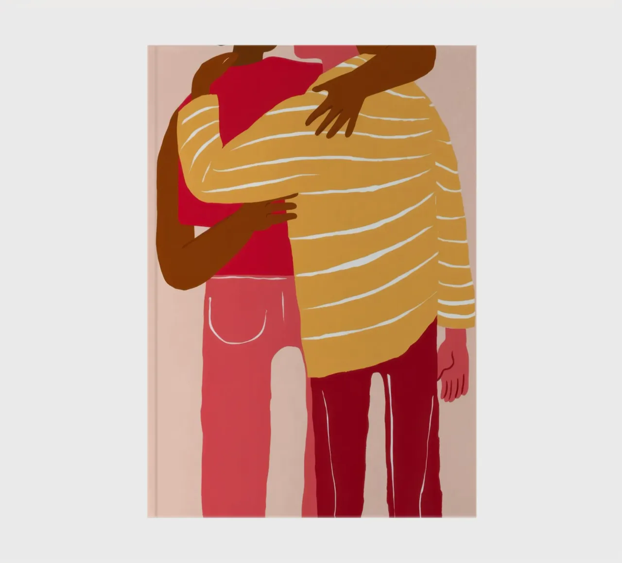 Golden Self Embrace notebook by Giant Foxs