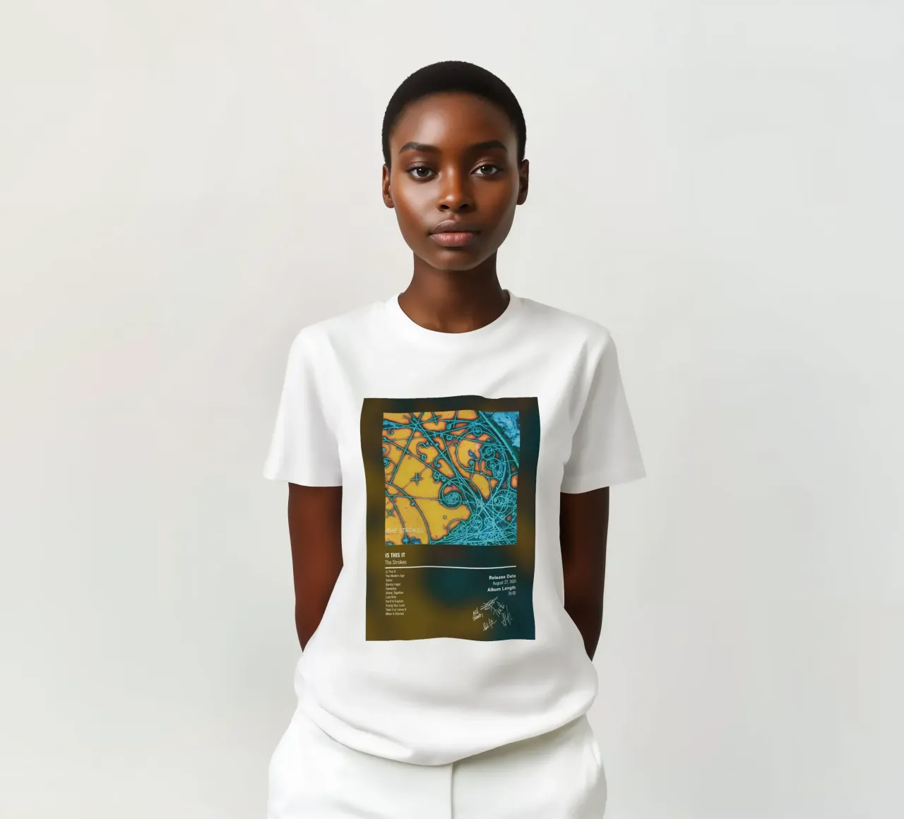 Is This It (2001) by The Strokes t-shirt da DGUnder