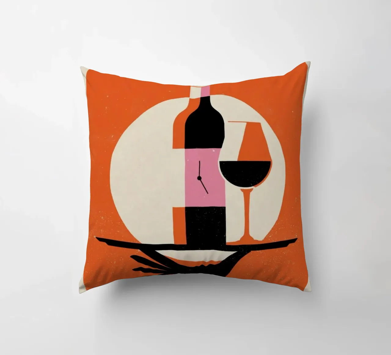 Poster "Make Time Foe Wine Cocktails cuscino da noahmiss