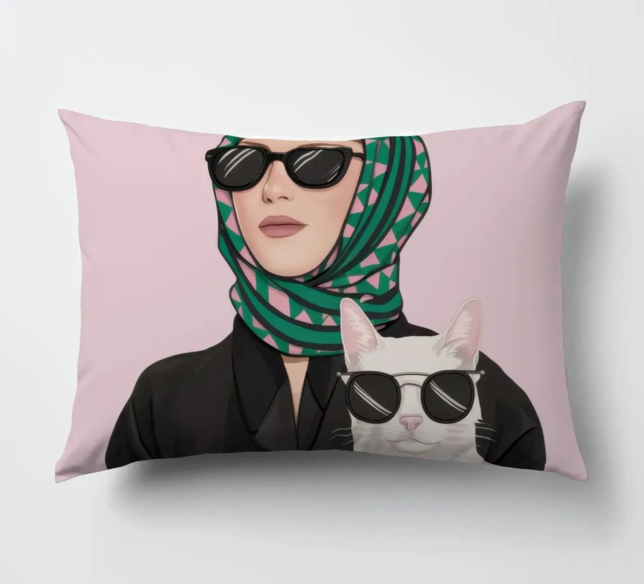 Compagno felino chic cuscino da Rain Balance
