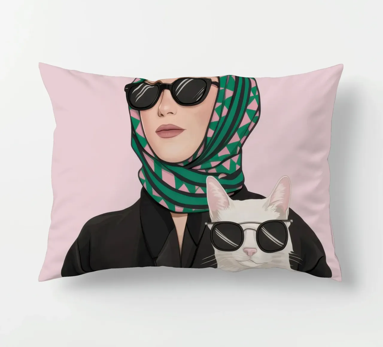 Compagno felino chic cuscino da Rain Balance