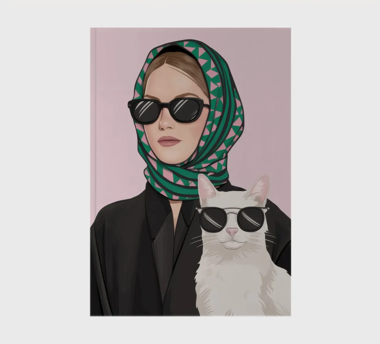 Compagno felino chic diario da Rain Balance