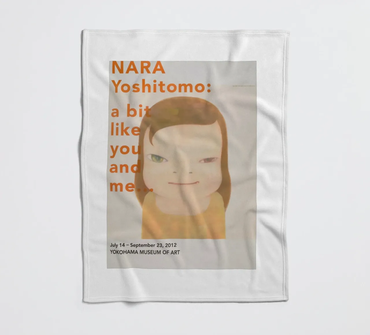 Nara - un po' come te e me coperta in pile da vickiropaint