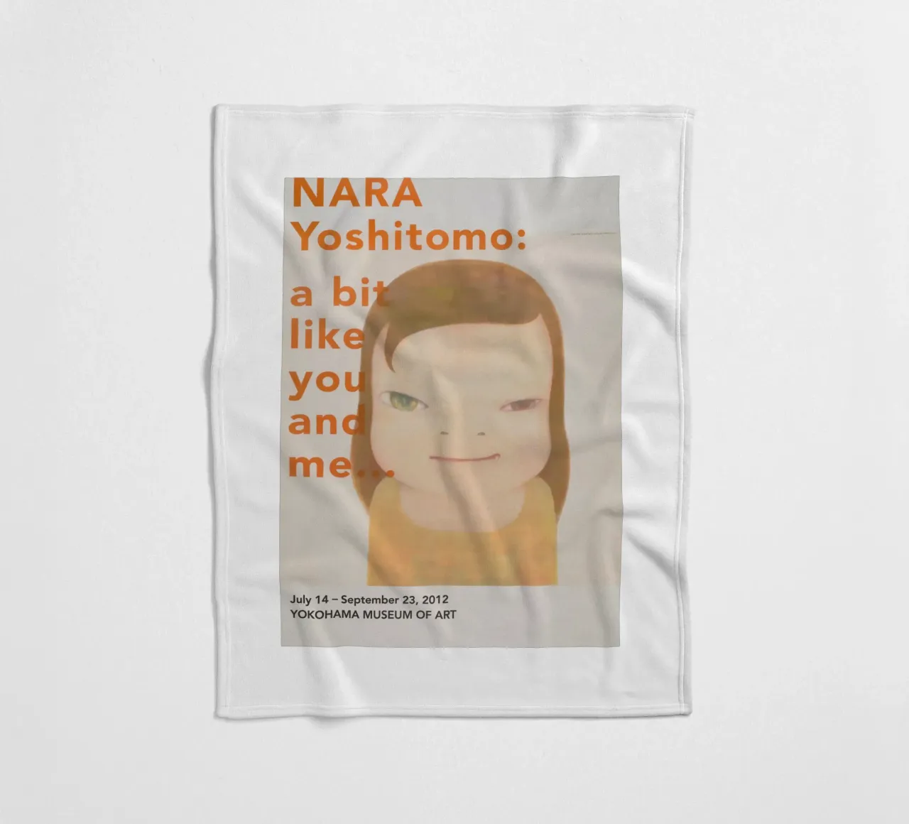 Nara - un po' come te e me coperta in pile da vickiropaint