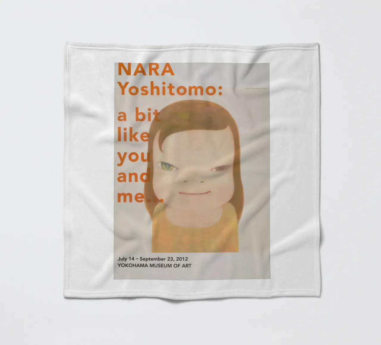 Nara - un po' come te e me coperta in pile da vickiropaint