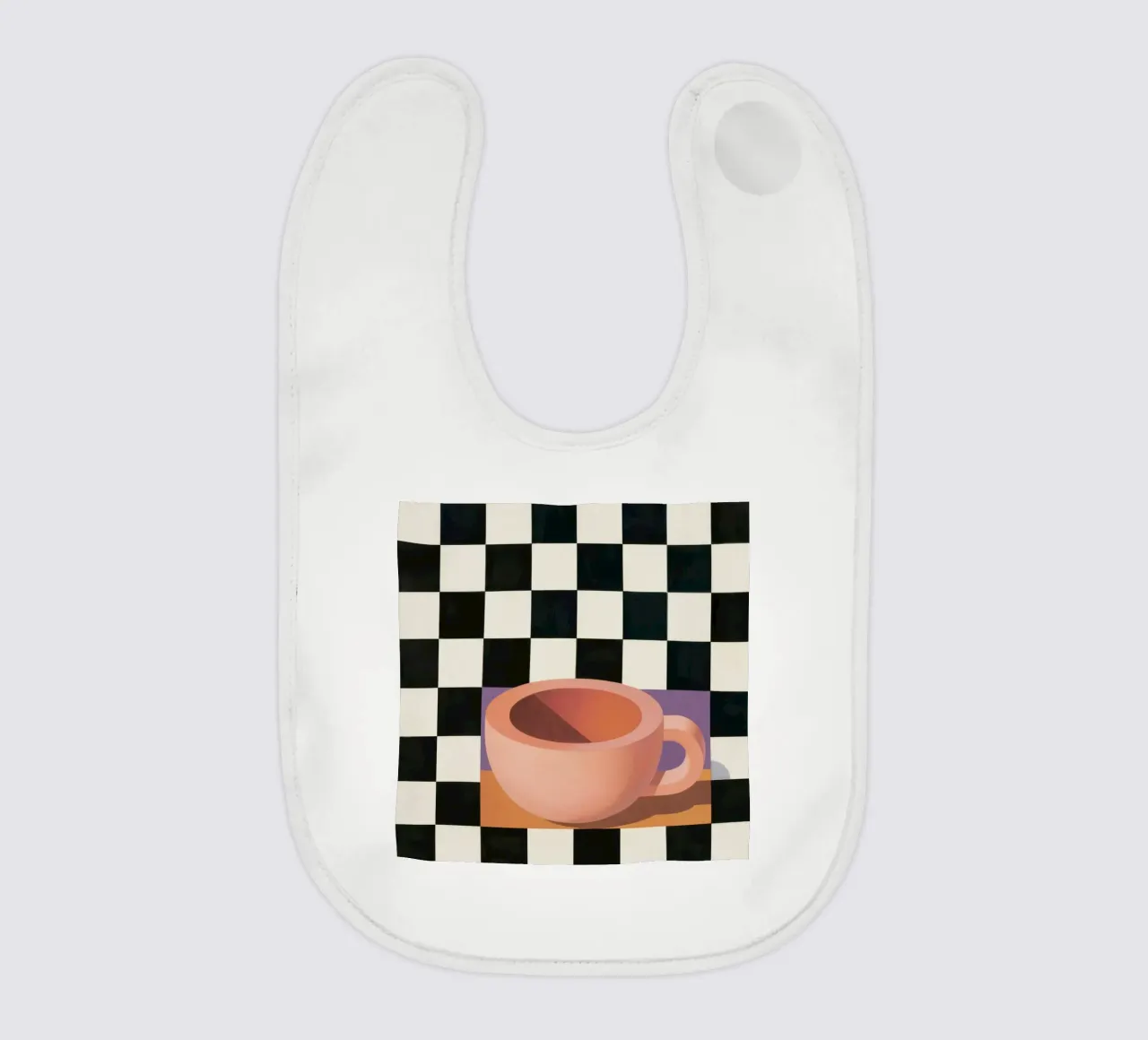 Tazza a scacchi Stillness bavaglino da Giant Foxs