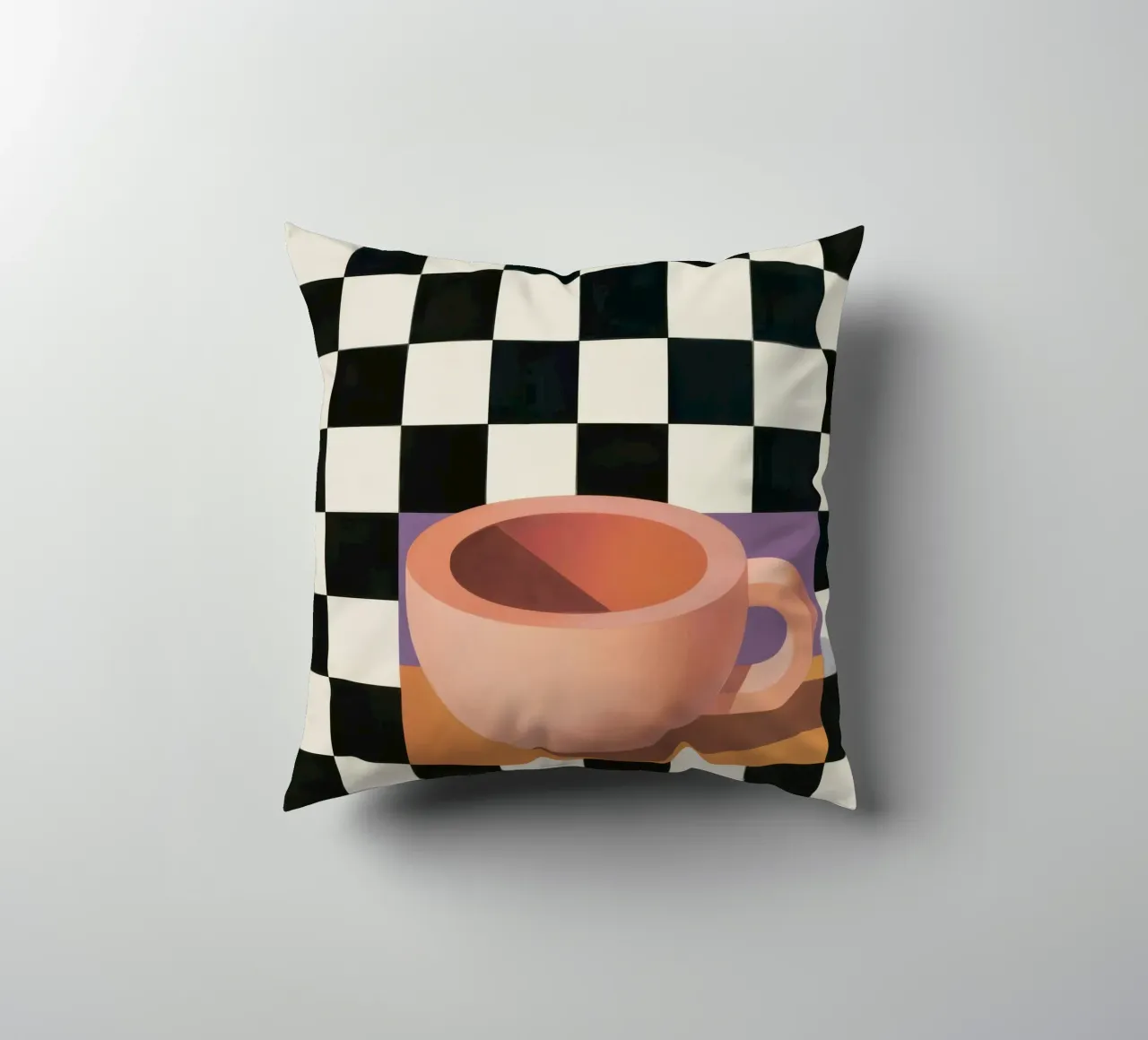 Tazza a scacchi Stillness cuscino da Giant Foxs