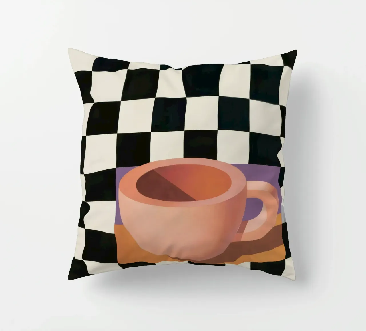 Tazza a scacchi Stillness cuscino da Giant Foxs