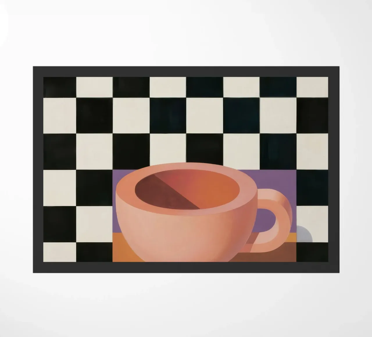 Tazza a scacchi Stillness zerbino da Giant Foxs