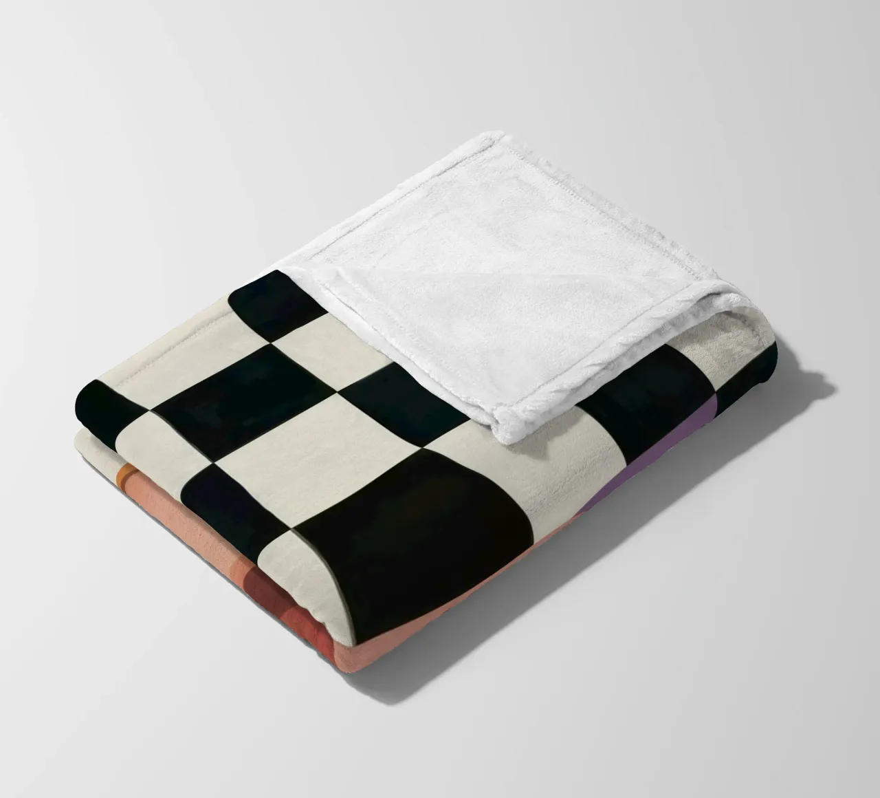 Tazza a scacchi Stillness coperta in pile da Giant Foxs