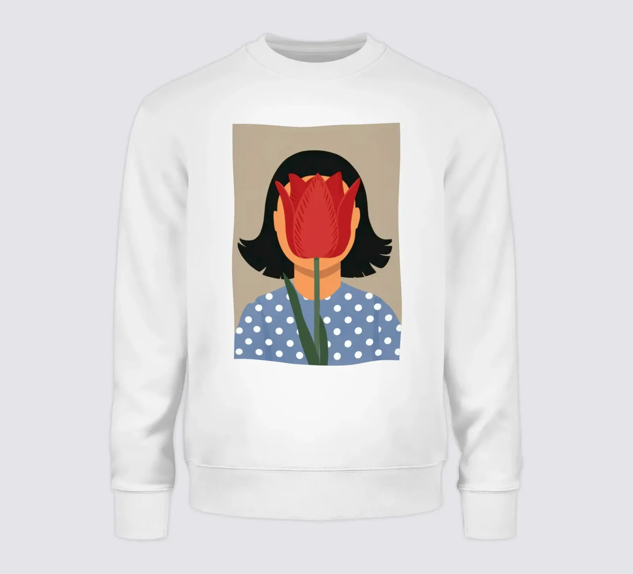 Enigma a faccia di tulipano felpa da Rain Balance