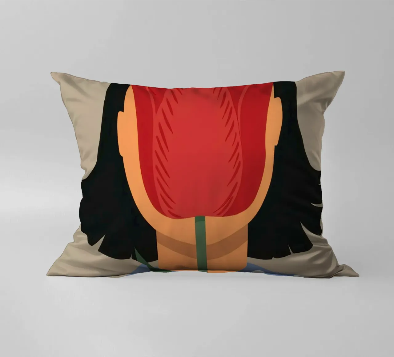 Enigma a faccia di tulipano cuscino da Rain Balance