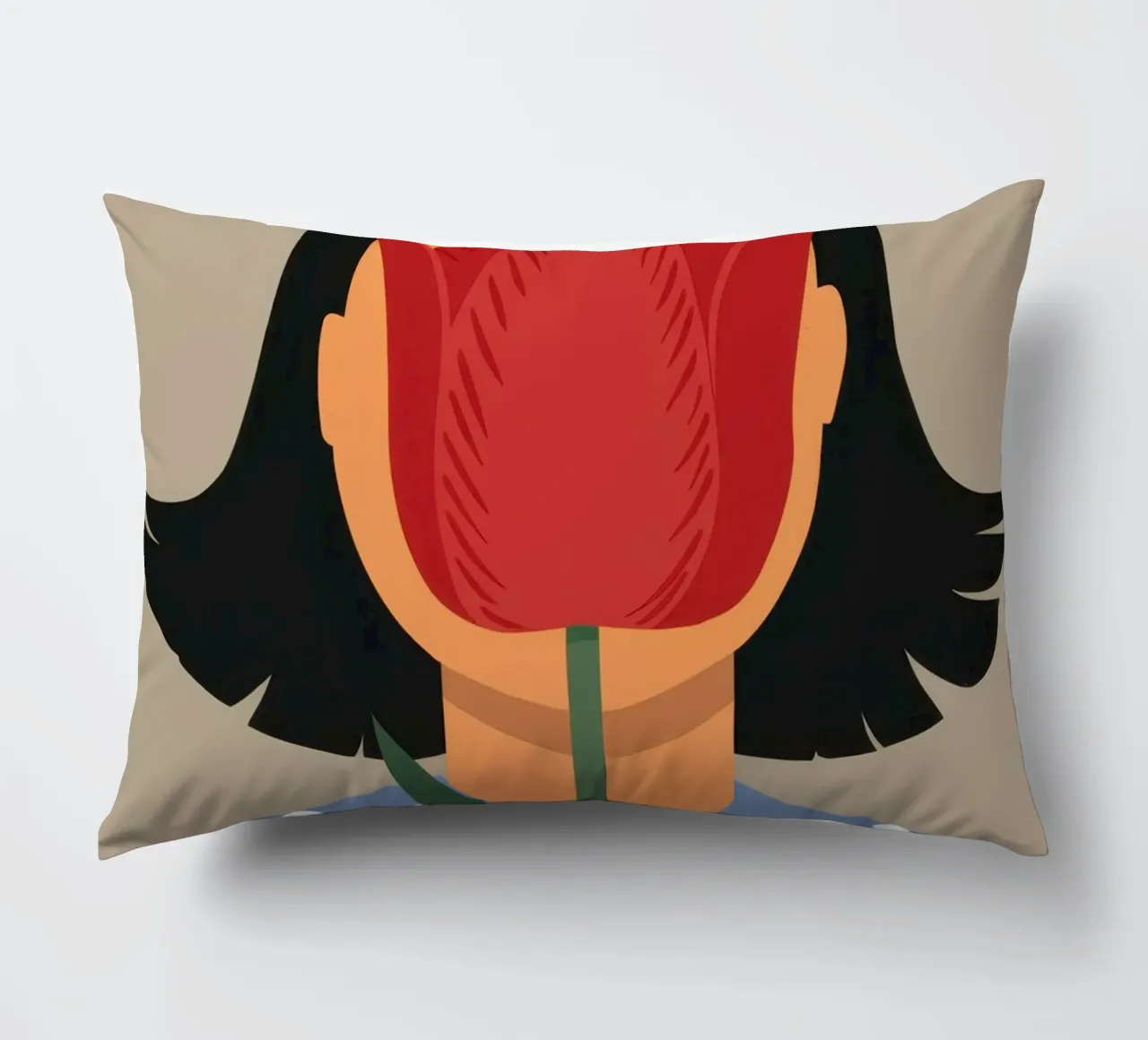 Enigma a faccia di tulipano cuscino da Rain Balance