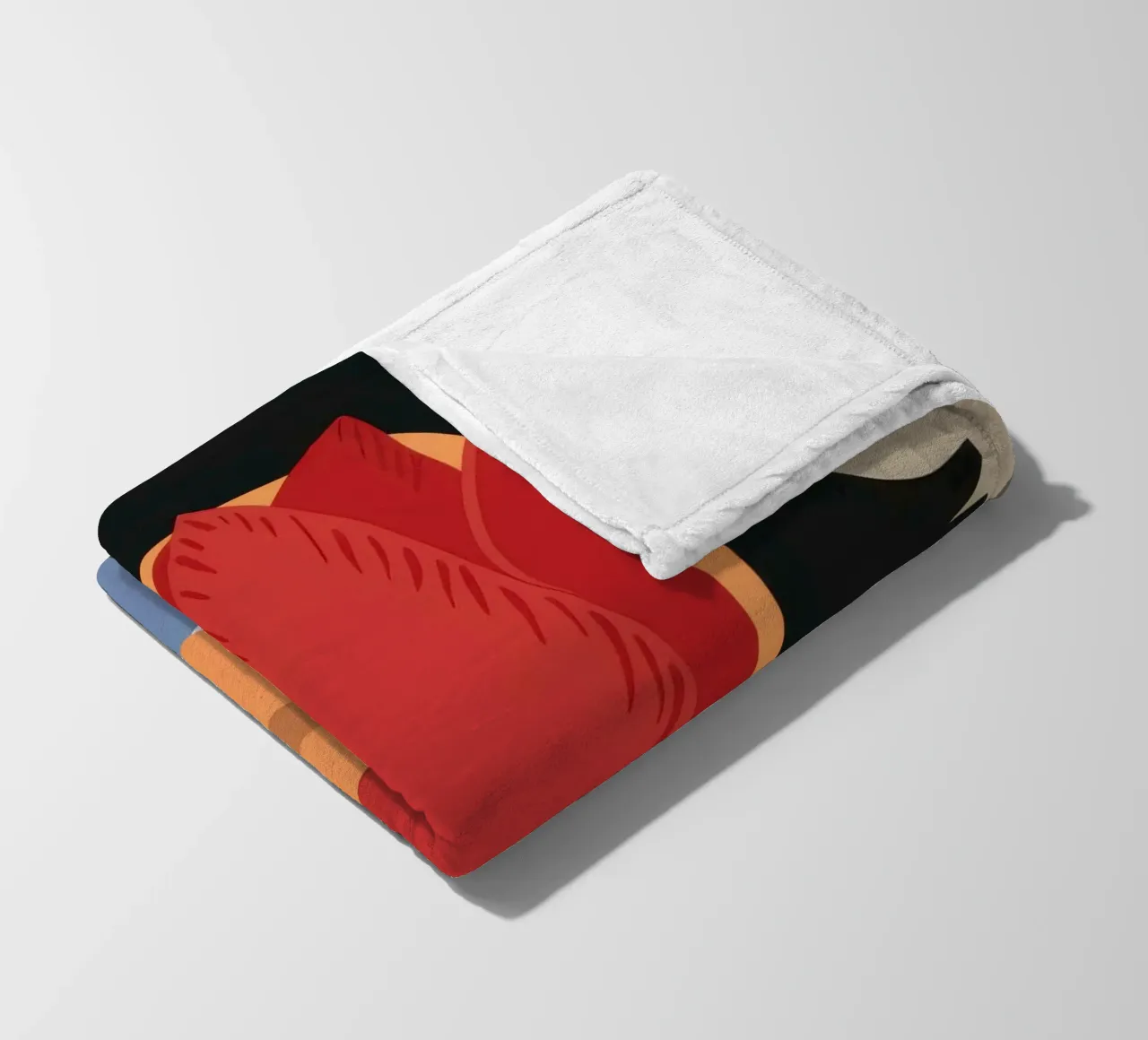 Enigma a faccia di tulipano coperta in pile da Rain Balance