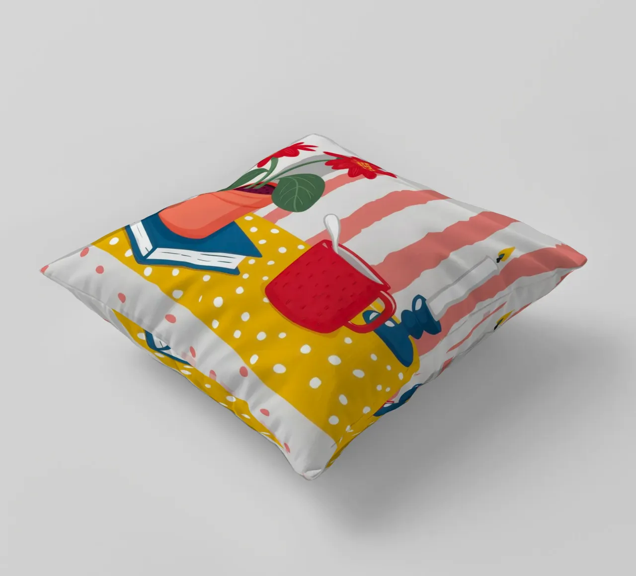 Striscia Morning Still Life cuscino da Giant Foxs