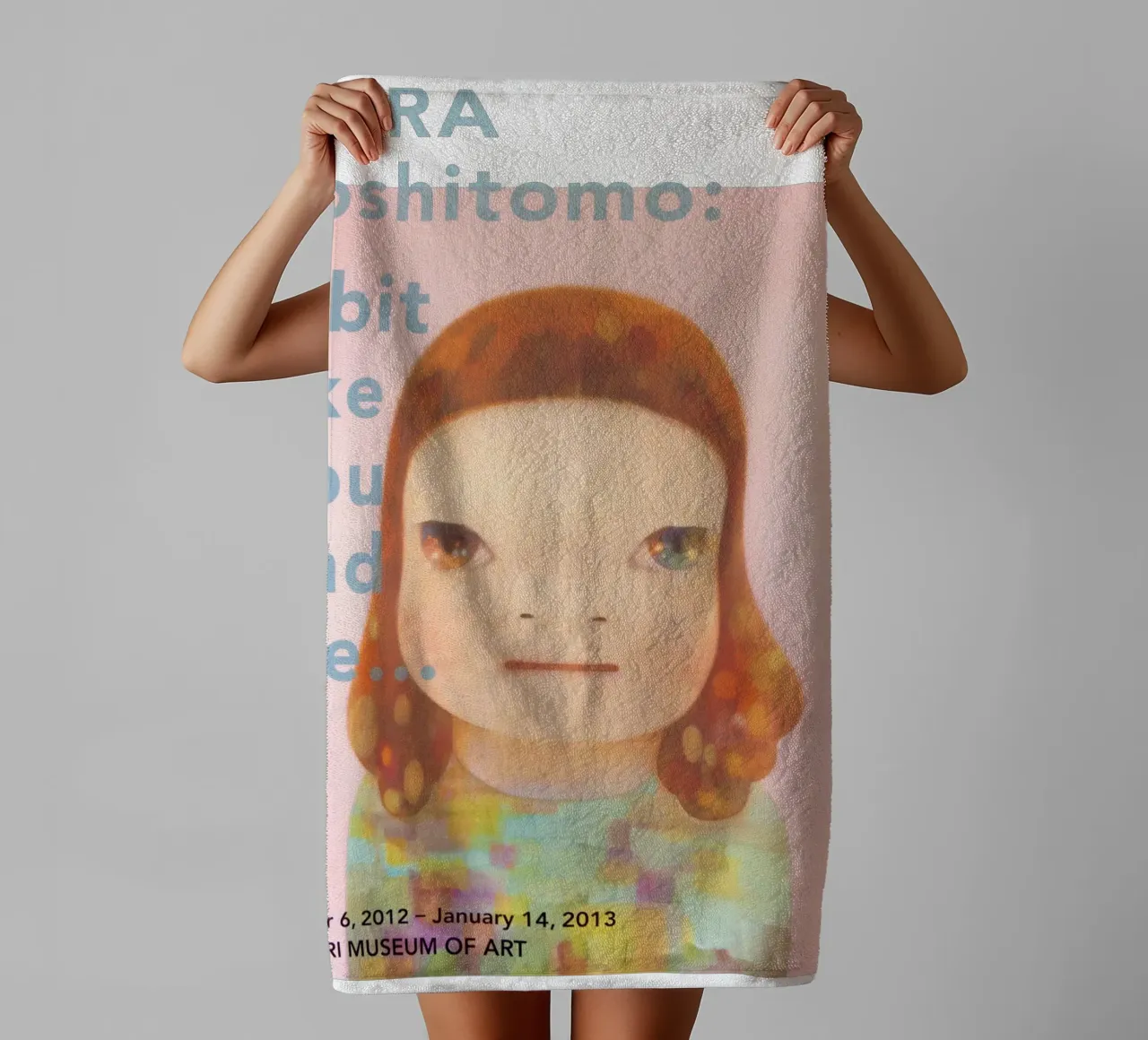a bit like you and me pink towel by vickiropaint
