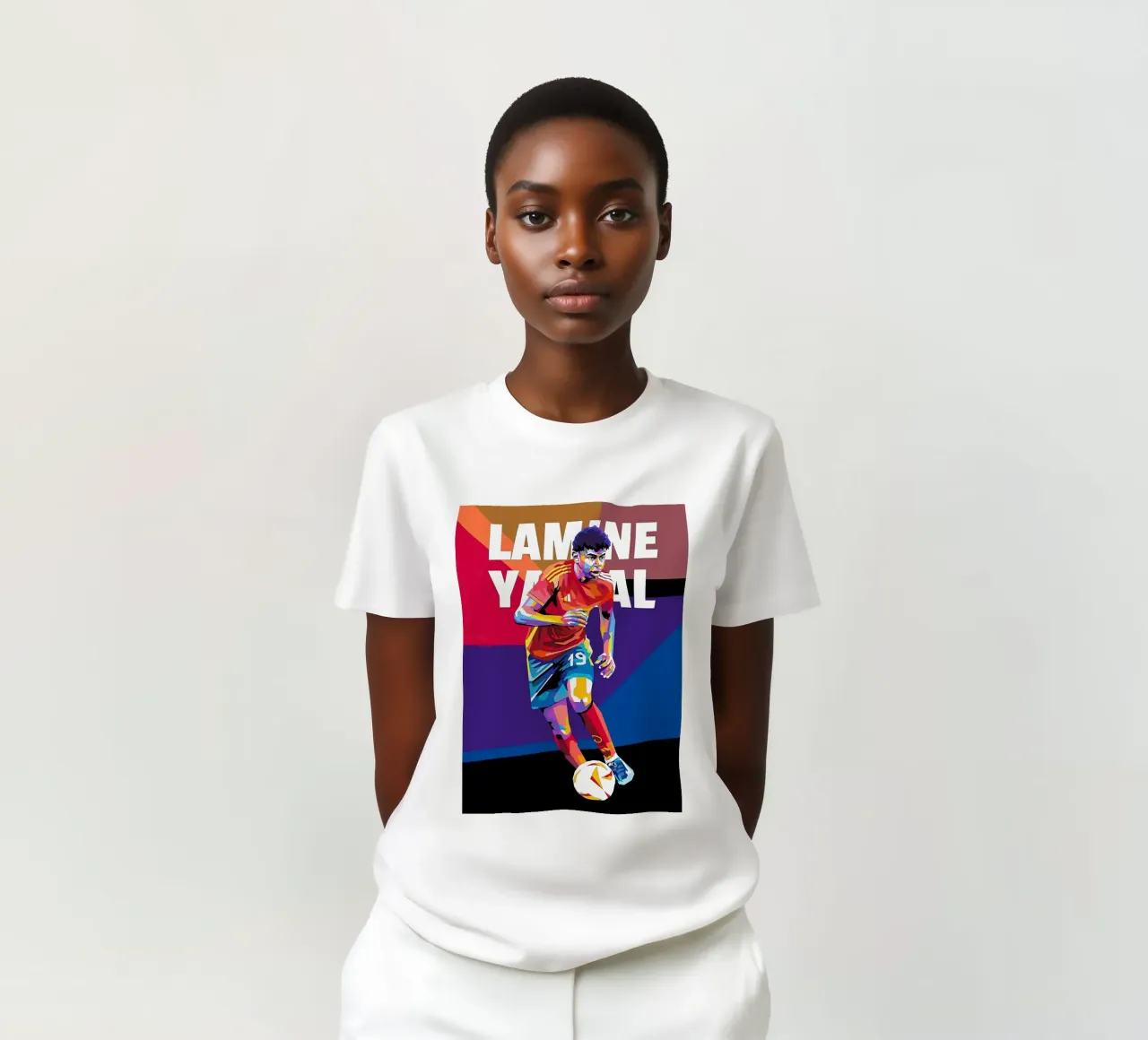L.yamal Spagna t-shirt da Gust Sporer FOTBALL