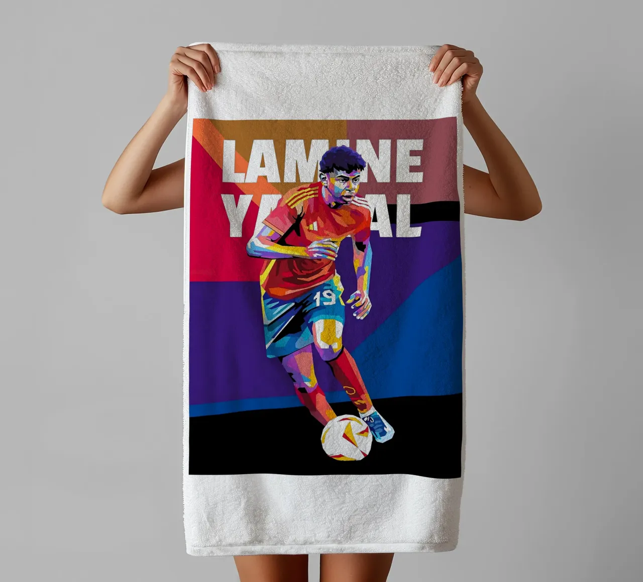 L.yamal Spagna asciugamano da bagno da Gust Sporer FOTBALL
