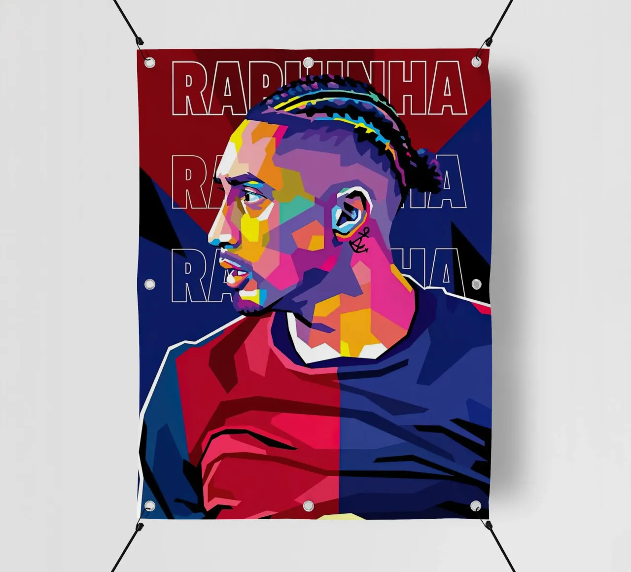 Bc Raphinha telo in pvc da Gust Sporer FOTBALL