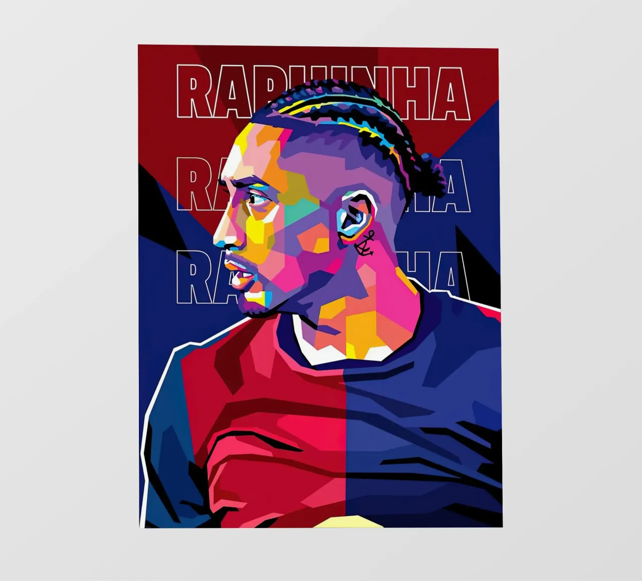 Bc Raphinha telo in pvc da Gust Sporer FOTBALL