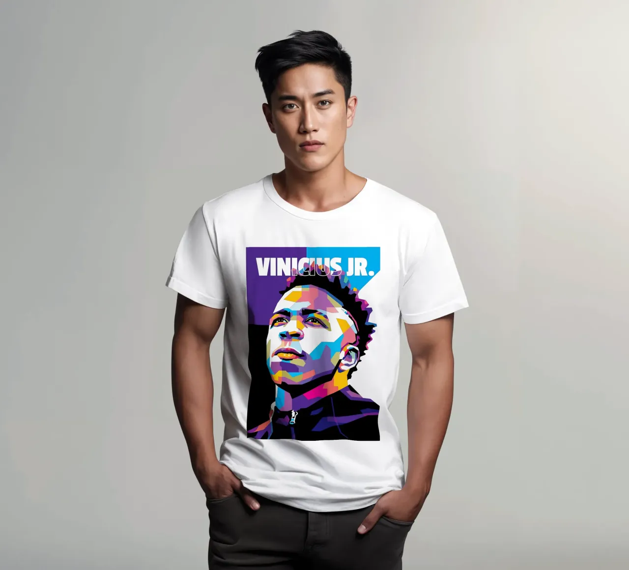 Conección Brasileña Vini Jr camiseta de Gust Sporer FOTBALL