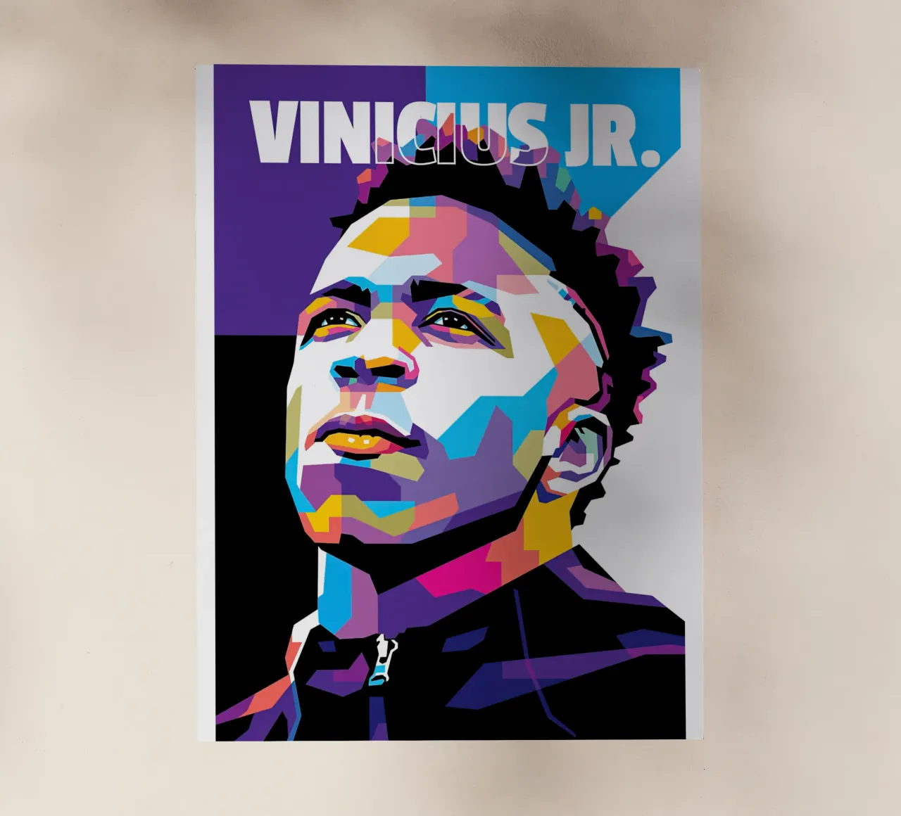 Conección Brasileña Vini Jr lámina retroiluminada de Gust Sporer FOTBALL
