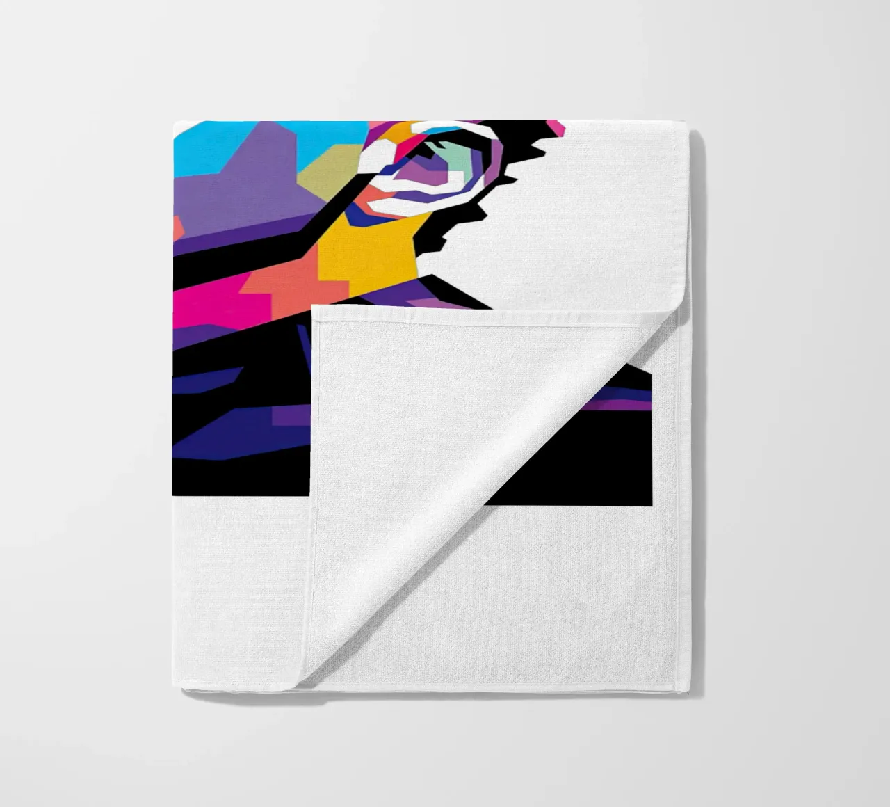 Brazilian Conection Vini Jr beach towel by Gust Sporer FOTBALL