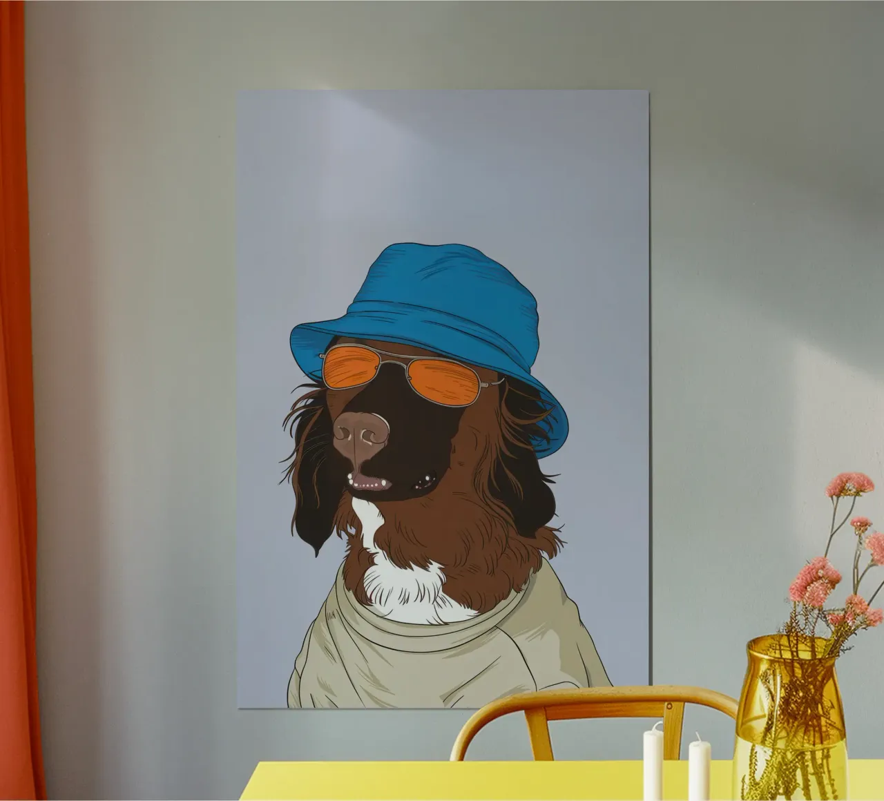Il bagliore più bello del cane carta hahnemühle da Rain Balance