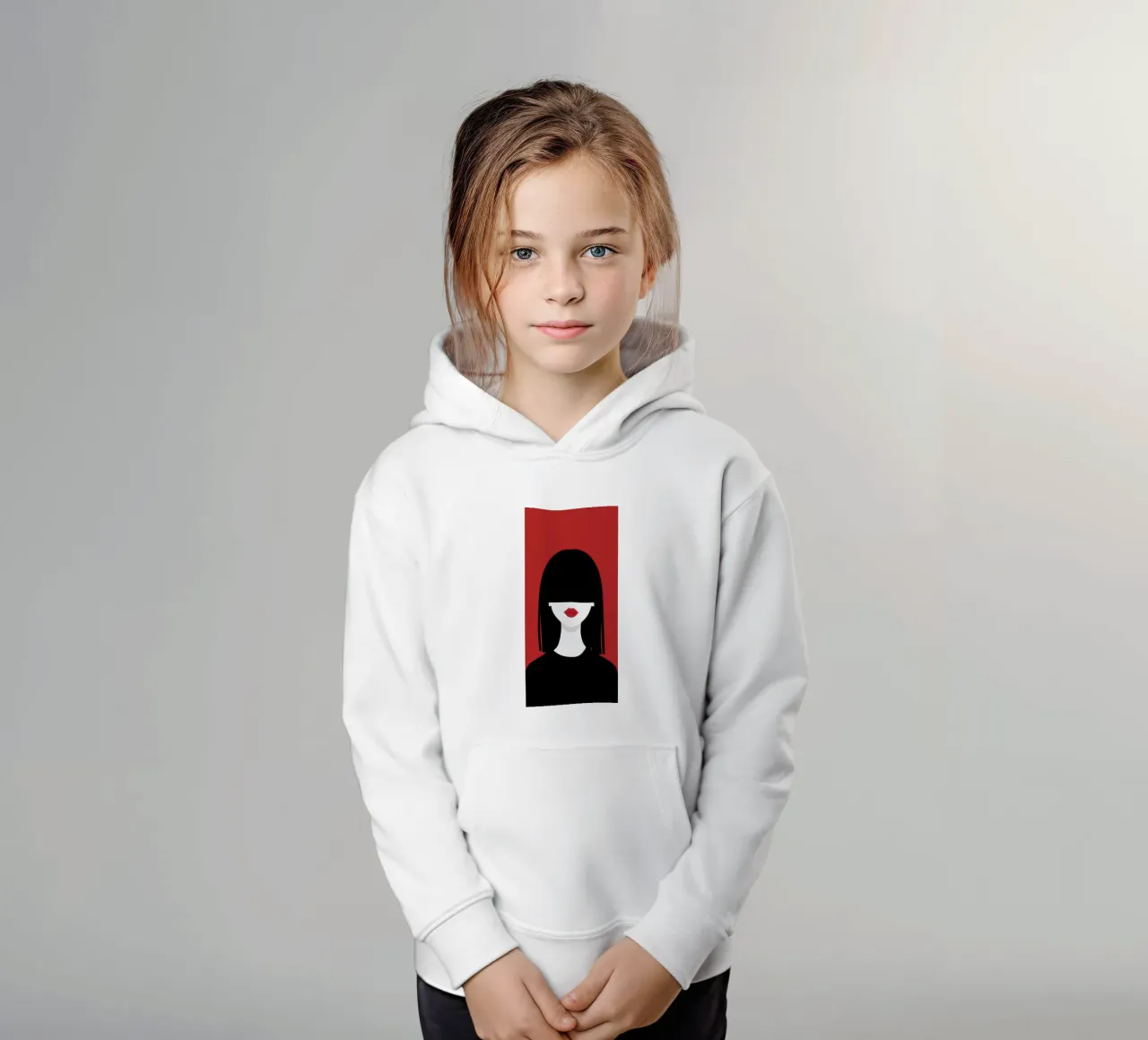 Bob Noir Semplicità felpa bambino con cappuccio da Rain Balance