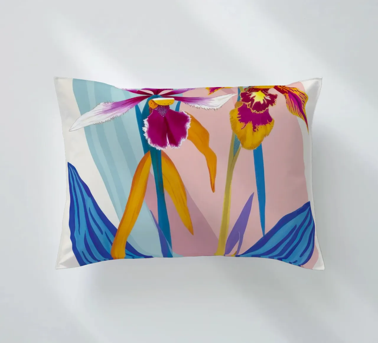 Orchidea Splendore Esotico cuscino da Ink Pulse
