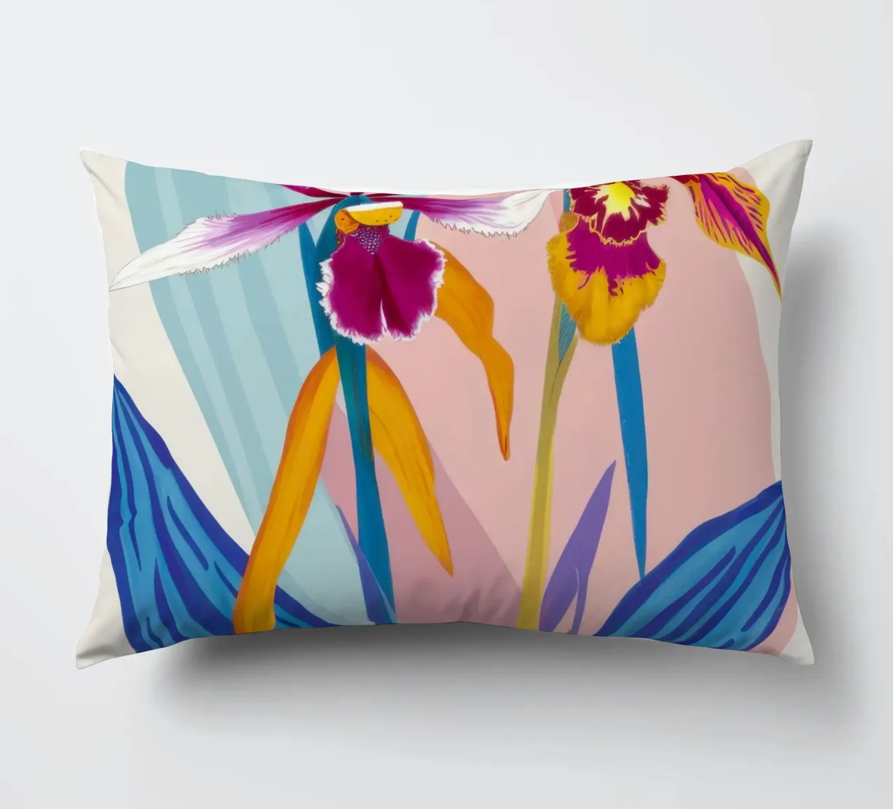 Orchidea Splendore Esotico cuscino da Ink Pulse