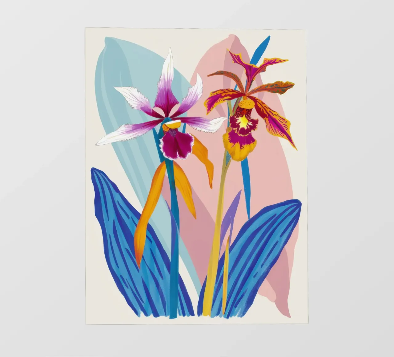 Orchidea Splendore Esotico pellicola backlit da Ink Pulse