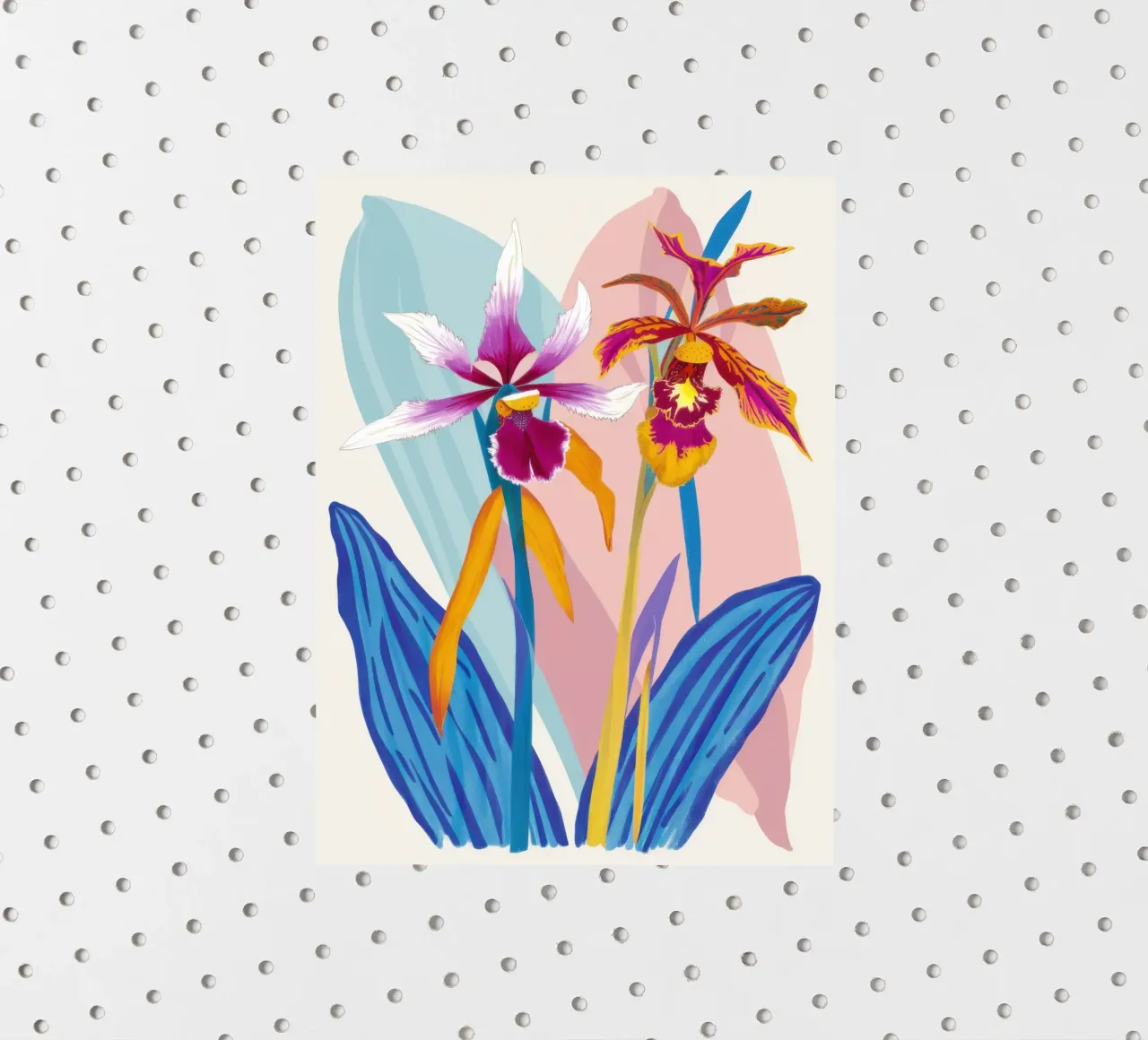 Orchidea Splendore Esotico adesivo da Ink Pulse