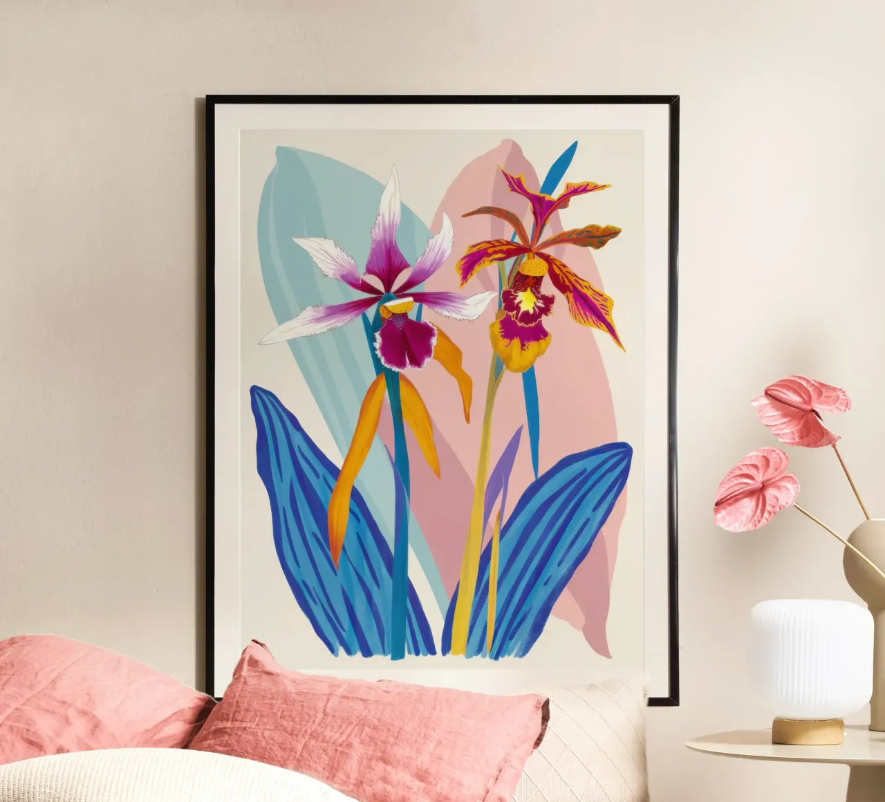 Orchidea Splendore Esotico carta hahnemühle da Ink Pulse