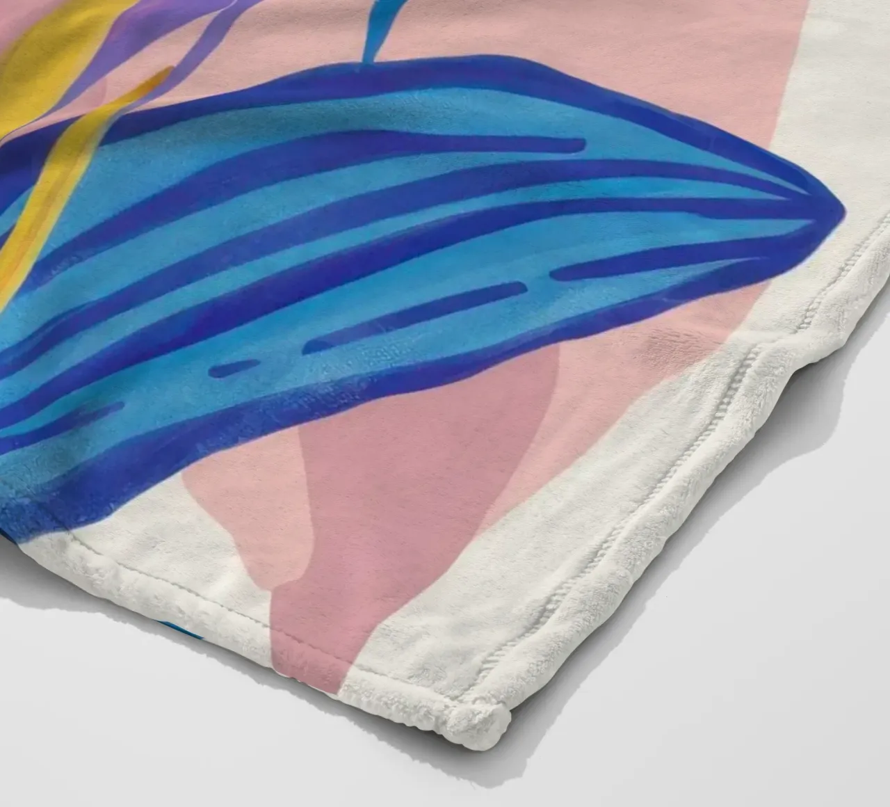 Orchidea Splendore Esotico coperta in pile da Ink Pulse