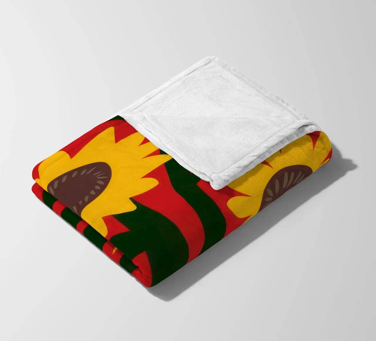 Girasole d'oro Quiete coperta in pile da Giant Foxs