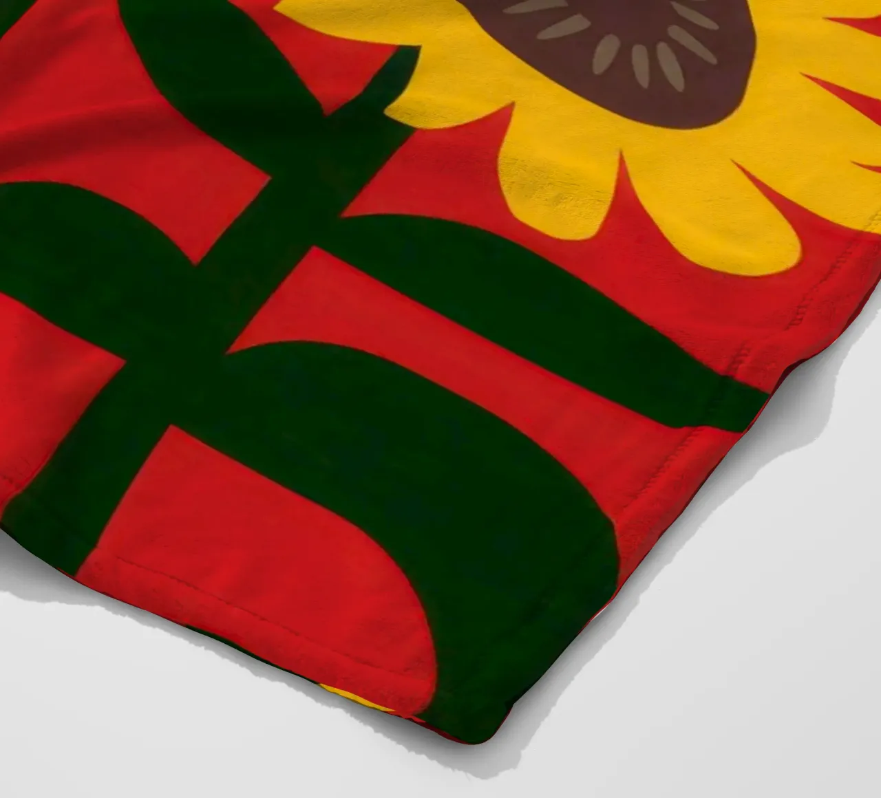 Girasole d'oro Quiete coperta in pile da Giant Foxs
