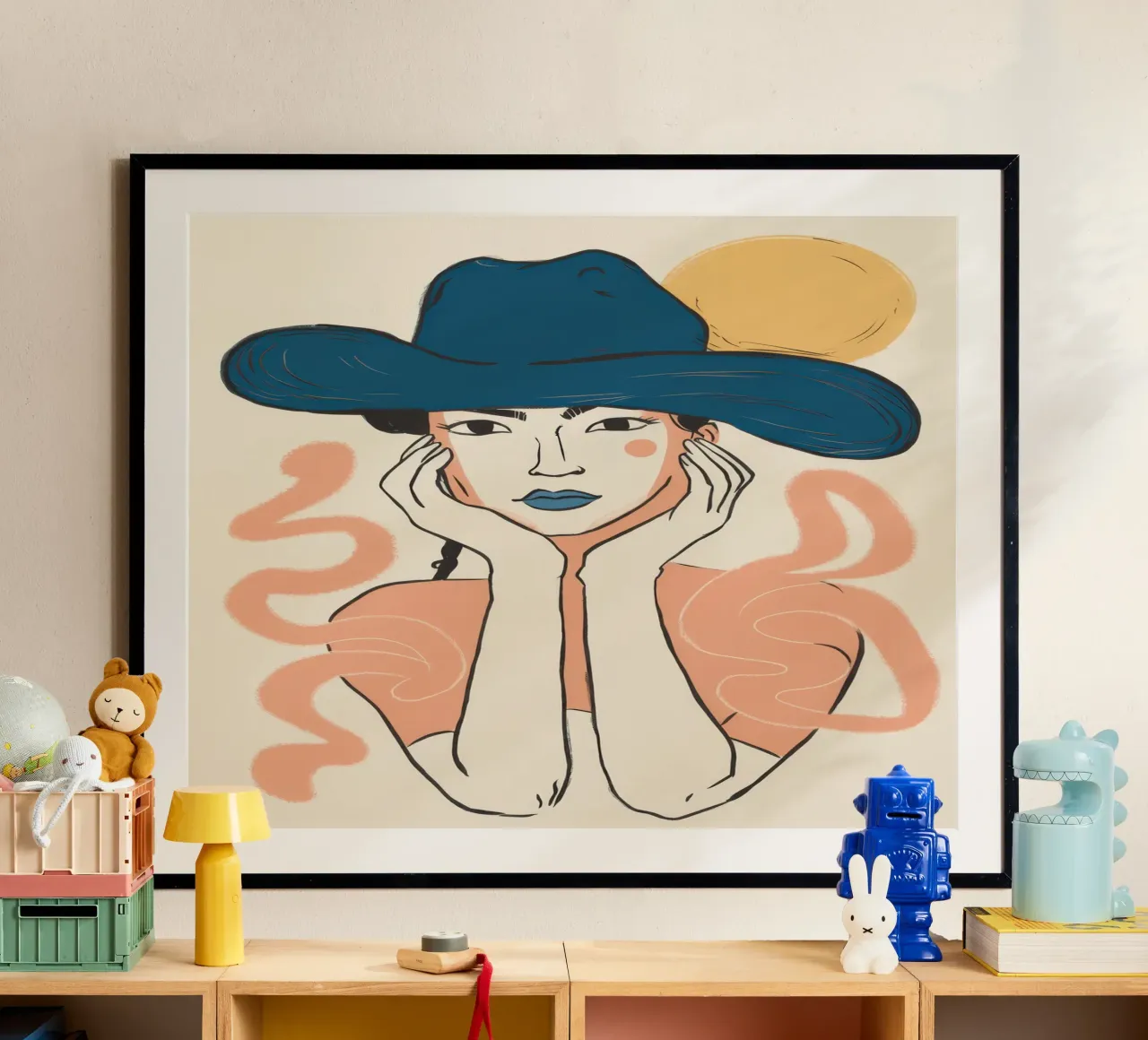 Stato d'animo chic e contemplativo poster da Mythy Brush